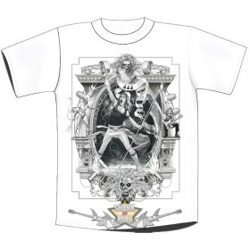 IRON MAIDEN - Art design.   S.D. 405. zenekaros  póló.  IRON MAIDEN - Art design.   S.D. 405. zenekaros  póló.