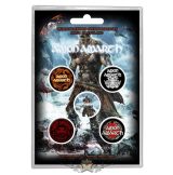   Amon Amarth - ‘Jomsviking’ Button Badge Pack.   jelvényszett