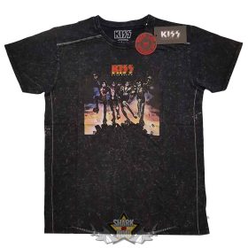   KISS - Unisex T-Shirt.  Destroyer (Black)   férfi zenekaros póló