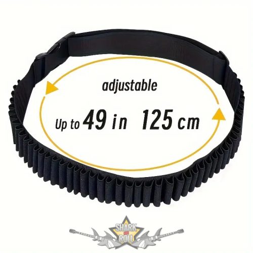 Tölténytartó öv. / töltények nélkül / Szimulációs heveder,  cosplay. 50 Lövedékes  Lőszer Tartó Öv
