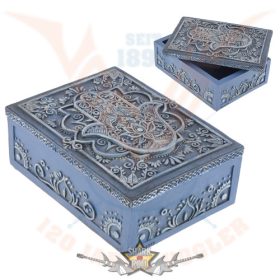   Tarotbox - Hand der Fatima.  837-1253.  kártya tartó, apró cikk tartó, doboz