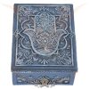 Tarotbox - Hand der Fatima.  837-1253.  kártya tartó, apró cikk tartó, doboz