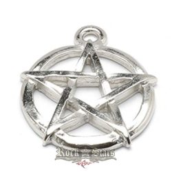 Pentagram - Boszorkány csillag.  JVP  nyaklánc, medál