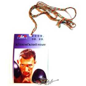 Kovács István. KOKO. 2000. 06. 23.   Stage pass.
