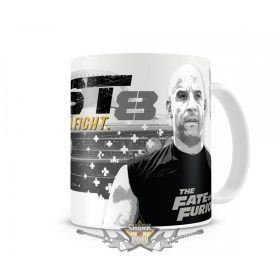   The Fate Of The Furious - Fast 8 Toretto Coffee Mug. import bögre