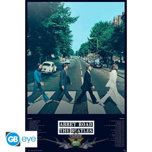 THE BEATLES - Poster Abbey Road Tracks (91,5x61cm). LP1982. plakát, poszter