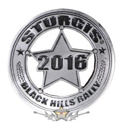 Sturgis Motorcycle Rally Badge Pin. USA import motoros fém  jelvény