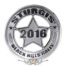   Sturgis Motorcycle Rally Badge Pin. USA import motoros fém  jelvény