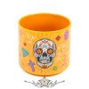 Day of the Dead - Mexikói Koponyák.  MUG468.   porcelán  bögre díszdobozban