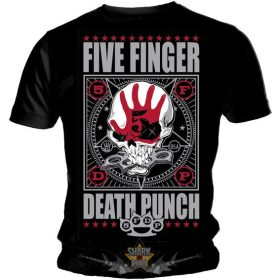FIVE FINGER DEATH PUNCH - LOGO    férfi zenekaros póló FIVE FINGER DEATH PUNCH - LOGO    férfi zenekaros póló