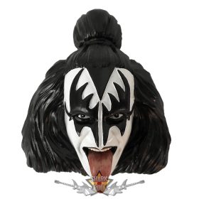 KISS - The Demon. Gene Simmons Magnet. 5,2. cm.  hűtőmágnes   KISS - The Demon. Gene Simmons Magnet. 5,2. cm.  hűtőmágnes