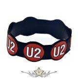 U2 - LOGO -  Rubber Wristband.   szilikon karkötő