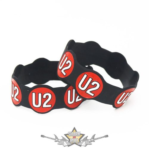 U2 - LOGO -  Rubber Wristband.   szilikon karkötő