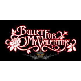 Bullet for my valentine  -  Logo.  10 x 5.  felvarró