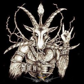 BAPHOMET.   SFL. felvarró