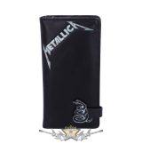   Metallica - Black Album Embossed Purse.  18.5cm.   import pénztárca