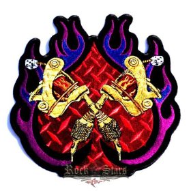 PIKK ÁSZ TATTOO   hátfelvarró