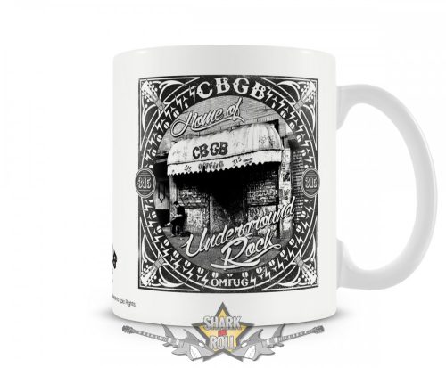 CBGB - Home Of Underground Rock Coffee Mug. import bögre