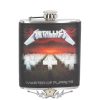 Metallica - Master of Puppets.  Hip Flask 7oz.   flaska, bőr külső boritás.