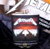 Metallica - Master of Puppets.  Hip Flask 7oz.   flaska, bőr külső boritás.