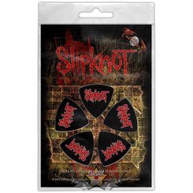   Slipknot - Tri-Tip Plectrum Pack.  Logo.   premium gitárpengető szett