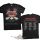 Metallica - Unisex T-Shirt. Master of Puppets European Tour '86. (Black) (Back Print)   férfi zenekaros póló