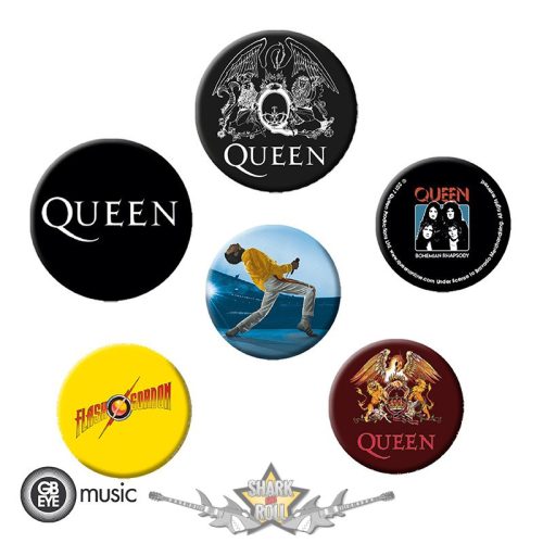 Queen - Giftset Mug Heat Change 320ml + Acryl + Badge Pack Mix. limited edition gift set