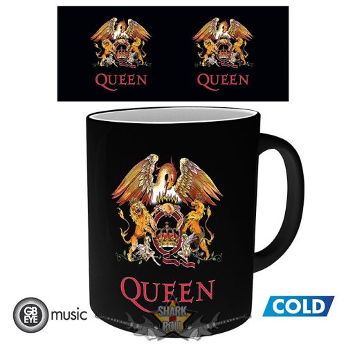 Queen - Giftset Mug Heat Change 320ml + Acryl + Badge Pack Mix. limited edition gift set