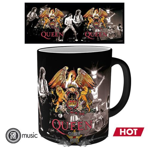 Queen - Giftset Mug Heat Change 320ml + Acryl + Badge Pack Mix. limited edition gift set