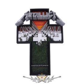 Metallica - Master of Puppets Wall Plaque 31.5cm. B6336X3.   asztali, fali dísztárgy   Metallica - Master of Puppets Wall Plaque 31.5cm. B6336X3.   asztali, fali dísztárgy