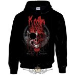 KORN - LOGO.   kapucnis pulóver