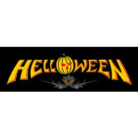 Helloween  -  Logo.  10 x 3.  felvarró