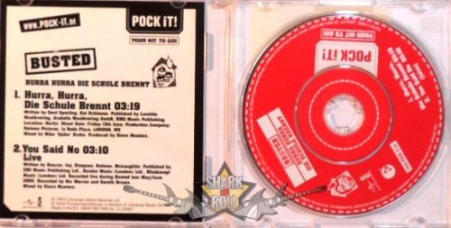 BUSTED - HURRA HURRA. Pock It. Mini Single CD. RITKA !