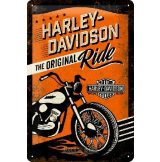   HARLEY DAVIDSON - The Original Ride.20X30.cm. fém tábla kép