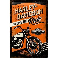 HARLEY DAVIDSON - The Original Ride.20X30.cm. fém tábla kép