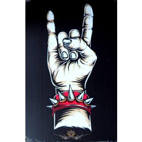 HEAVY METAL.   Metal Sign.  20X30.cm. fém tábla kép