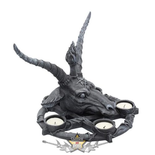 Baphomet  -  Baphomet Candle Holder 27.5cm. B1485D5.  gyertyatartó, füstölő tartó