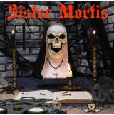   Mortis nővér - csontváz apáca horror mellszobor figura Sister Mortis  29cm.   koponya figura, 