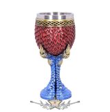   Sárkánykarmos serleg - Ruby Scale Dragon Claw Goblet. U4707P9. fantasy dísz,kehely