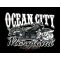 OCEAN CITY - MARYLAND. BIKE WEEK. EAGLES. HOT LEATHERS USA. motoros póló