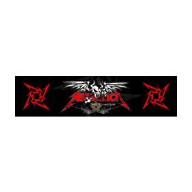 METALLICA - LOGO.   Super Strip Patch.. 5 x 19. cm. felvarró   METALLICA - LOGO.   Super Strip Patch.. 5 x 19. cm. felvarró