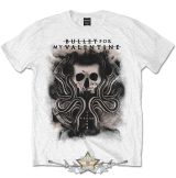   Bullet For My Valentine - Unisex T-Shirt.  Snakes & Skull.  import  férfi zenekaros  póló. 