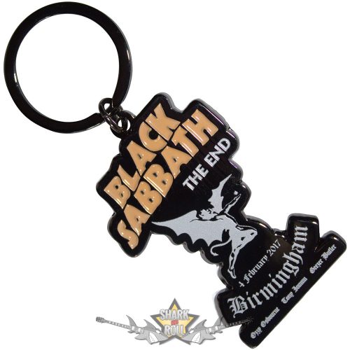 Black Sabbath - Keychain.  The End . BSKEY09.  import fém kulcstartó