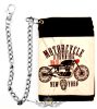 Motorcycle - New York.  textil pénztárca