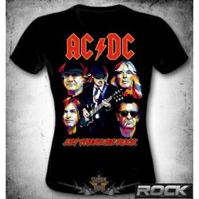 AC/DC - Let there be Rock. MT.068.  női póló