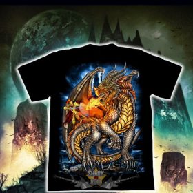 DRAGON WARRIOR.  FG.214. import fantasy póló DRAGON WARRIOR.  FG.214. import fantasy póló