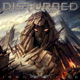 DISTURBED - IMMORTALIZED.   SFL. felvarró