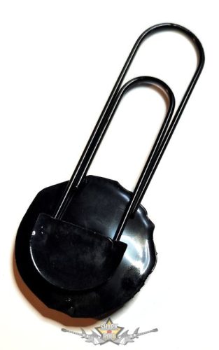 Békejeles (peace) nagy gémkapocs - könyvjelző.  irodaszer