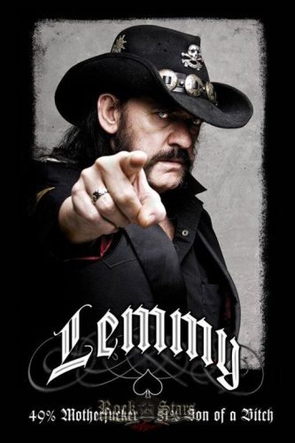 MOTORHEAD - LEMMY - 49% Motherfucker.   póló