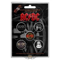 AC/DC -  ‘For Those About To Rock’ Button Badge Set.   jelvényszett